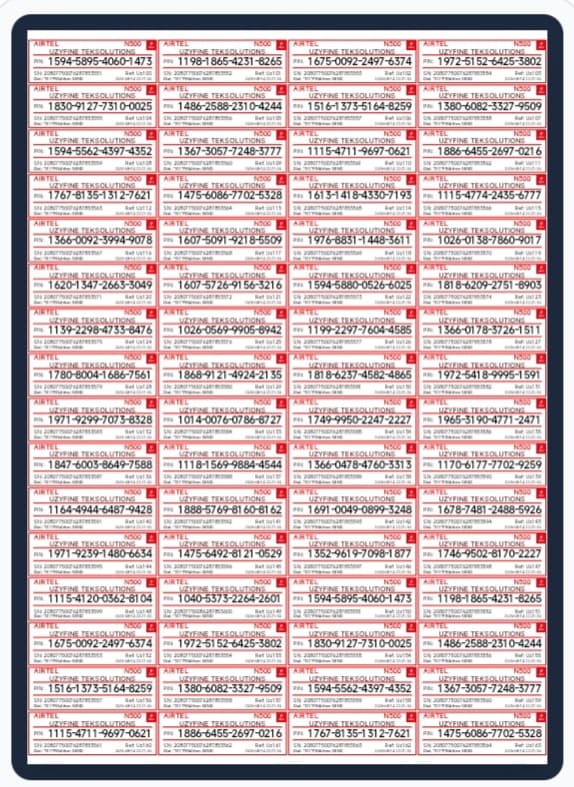 Print Recharge Cards Like a Pro